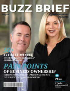 The Glynn team on the cover of the Buzz Brief